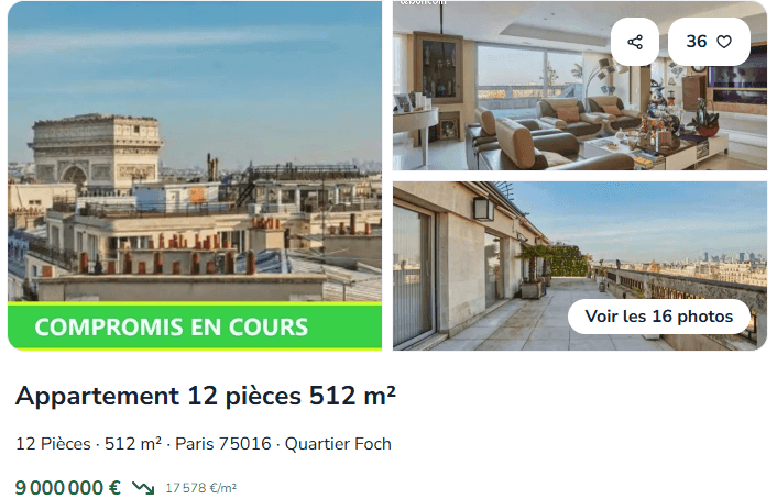 Découvrez notre sélection de biens avec rooftop à Paris. Misez sur leboncoin pour capter une clientèle haut de gamme.