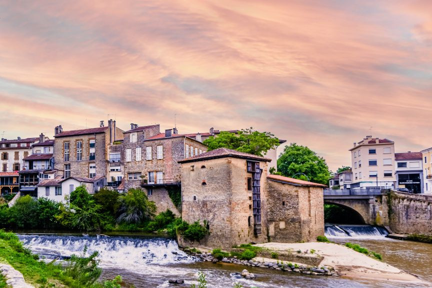 paysage des landes en france